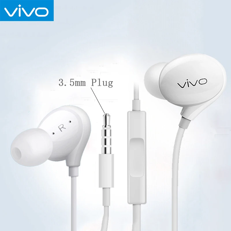 VIVO Оригинал XE710 коробка для хранения наушников hi fi звук с 3 5 мм разъем проводной