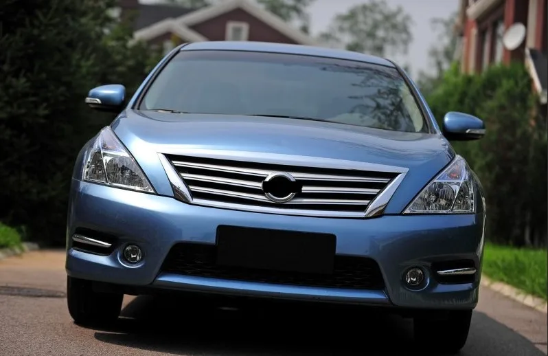 Хромированная передняя решетка радиатора рамка отделка для Nissan Altima Teana 2011-2012 1 шт