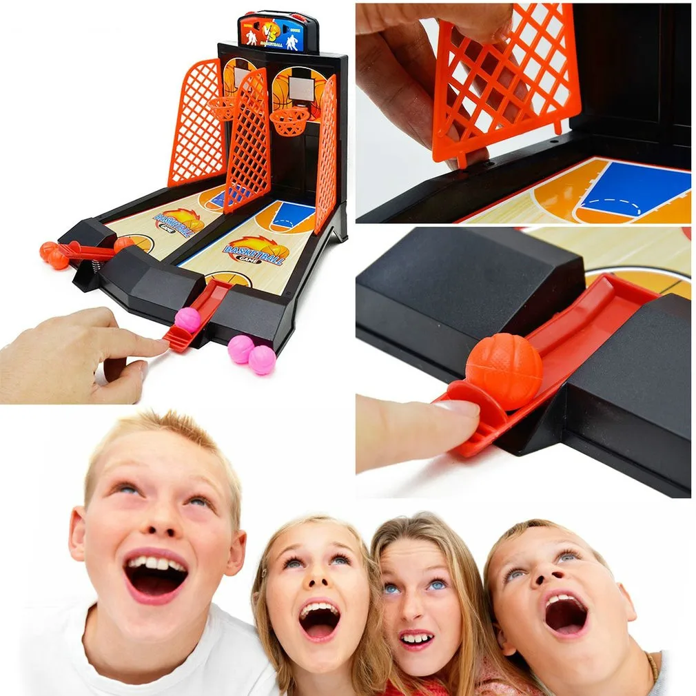 IPiggy 2 игрока игрушка мини-баскетбол обруч стрельба подвесная Крытый Открытый