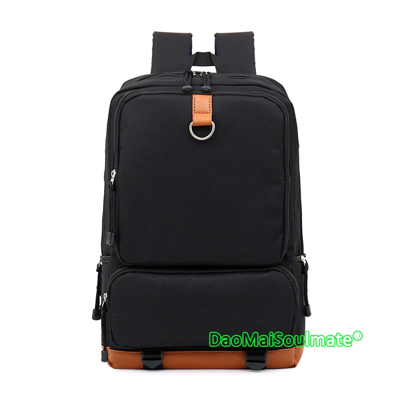 Аниме Любовь жить Обувь для девочек мультфильм Рюкзак Студенты Bagpack ноутбук Рюкзаки дети девушка большой Ёмкость портфель Школьные ранцы - Цвет: Black No Pattern
