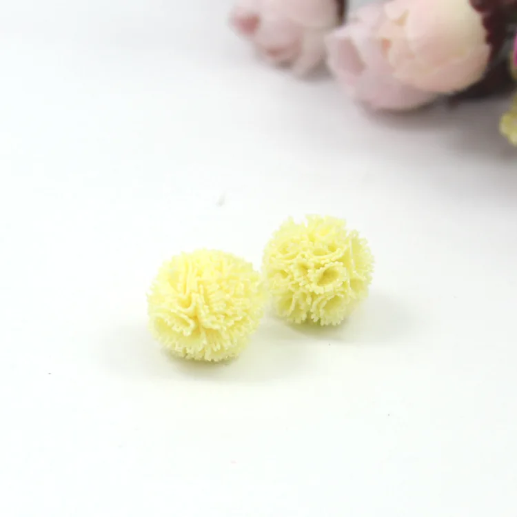 50 шт./лот mezcla de colores DIY malla bola para los niños сомбреро pelo зажим на молнии Wrong extraction y accesorios