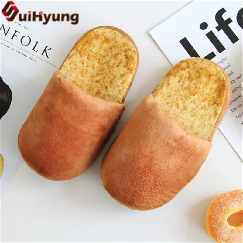As Picture Suihyung/новые зимние теплые домашние тапочки для женщин и мужчин; домашняя обувь с мягкой подошвой; забавные плюшевые тапочки; тапочки для спальни - Цвет: As Picture
