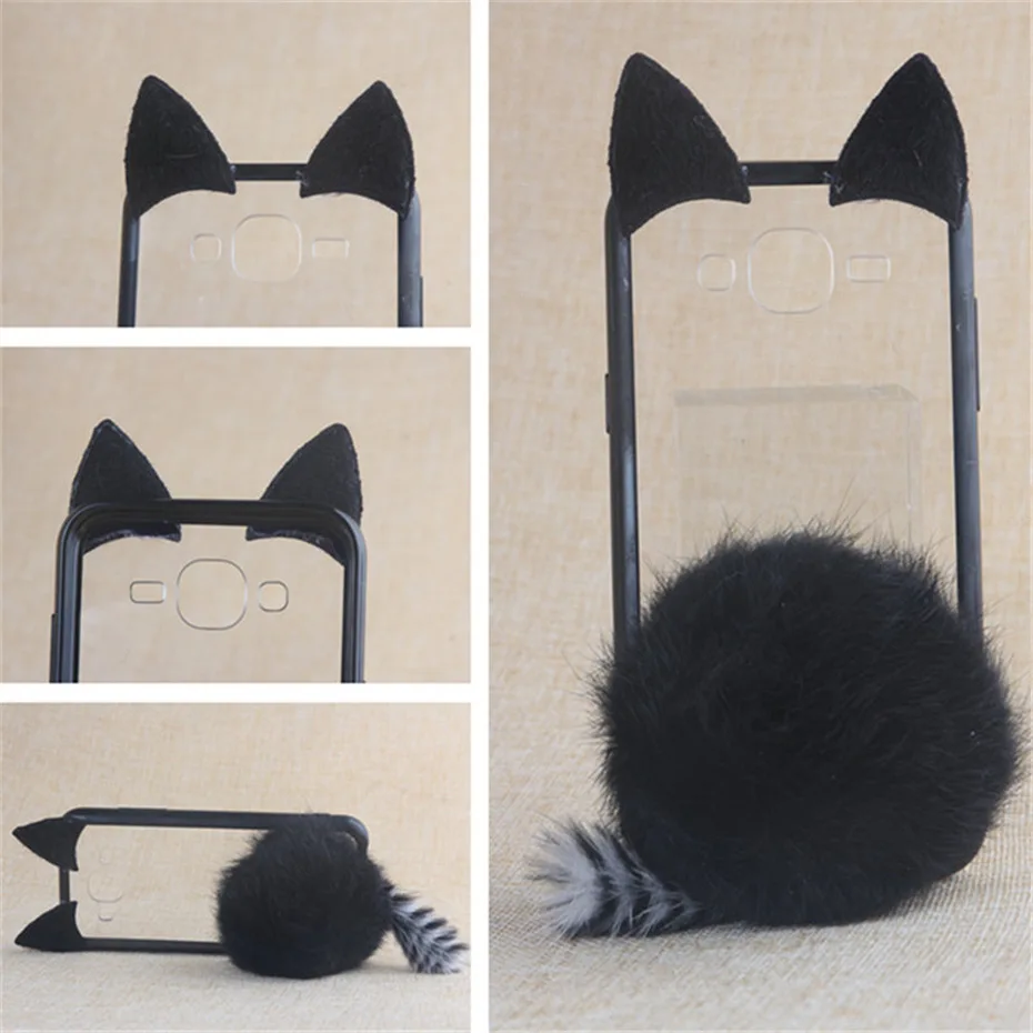 TENENELE Phone Case 5.5'ɿor LeEco Le 2/2Pro X527 Cute Fur Furry Ball Rabbit Cover Soft Transparent Silicon Cases S3 X626 |