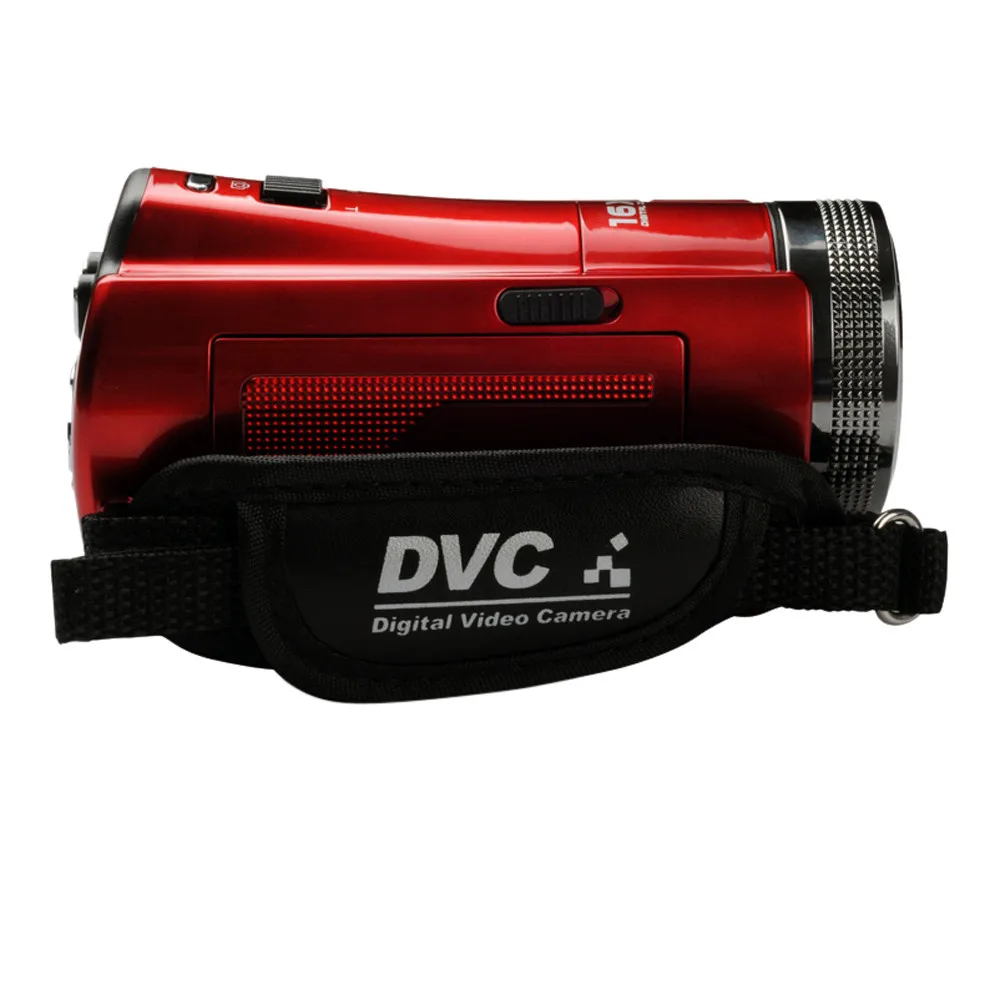 16MP 720P 16X цифровой зум dvc Цифровая видеокамера 2,7 дюймов TFT ЖК-экран распознавание лица захват улыбки анти-встряхивание
