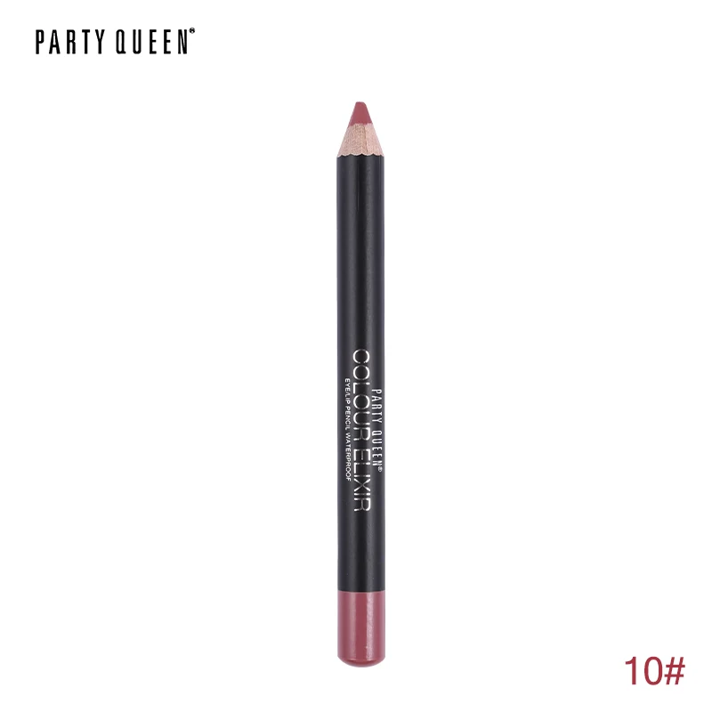 beige Вечерние, королевские, 20 цветов, ELIXIR, карандаш для губ, функциональный карандаш для бровей, глаз, губ, макияж, водостойкая Косметическая ручка для губ, парижский стиль - Цвет: beige
