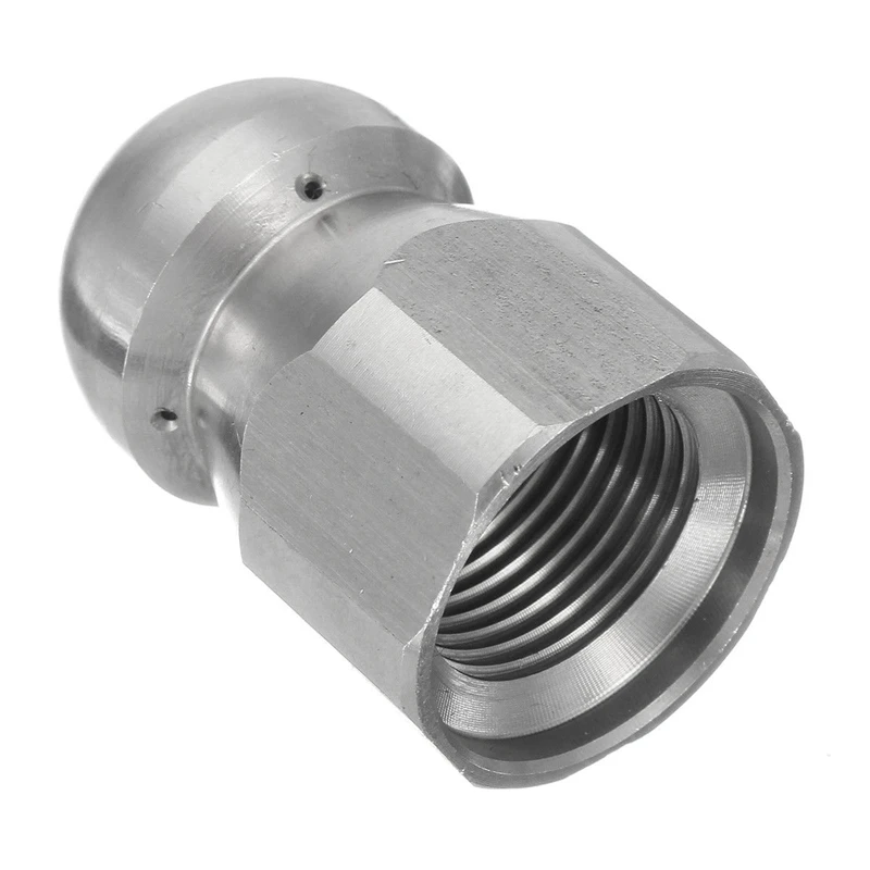 Pipe Jetter Pressure Washer Drain Sewer Cleaning Rotary Nozzle 5 Jet |