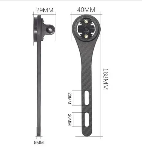 Garmin карбоновое Велосипедное компьютерное крепление Дорожный велосипед Велоспорт горный велосипедный компьютер секундомер крепление держатель для Garmin gopro Крепление