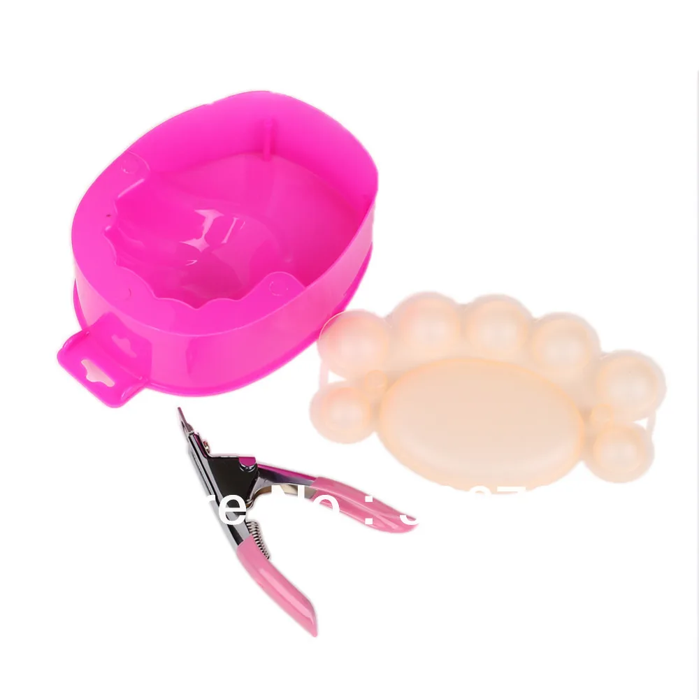 Hot Selling DIY Canes Rods Nail Art Equipment Decorations With A Scissors Bear Paw Soak Water Bowls | Красота и здоровье