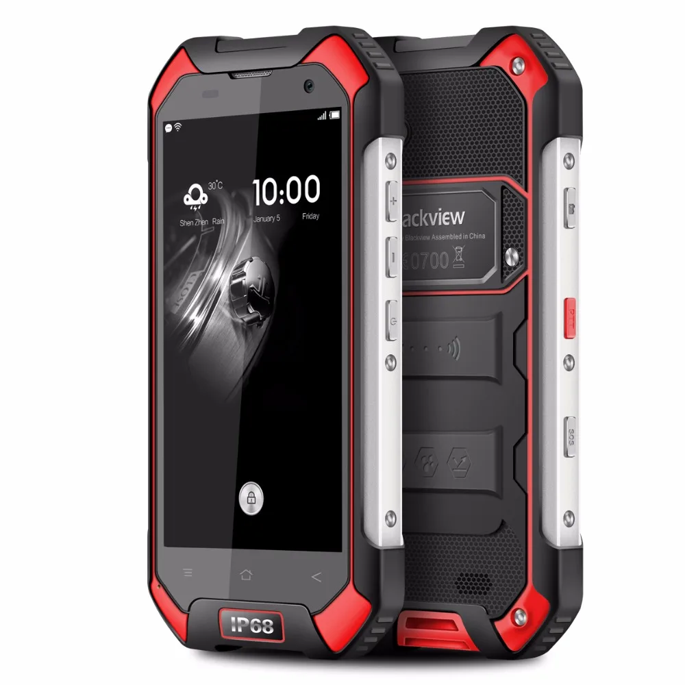 Original Blackview BV6000 MTK6755 Octa Core4G LTE Mobile Phone 4.7 Inch 3GB+32GB Android 6.0 4200mAh 5MP+13MP Waterproof | Мобильные