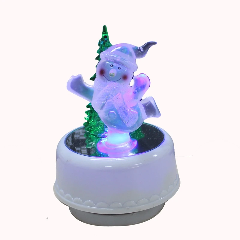Пластиковая Рождественская Музыкальная шкатулка с механизмом управления звуком