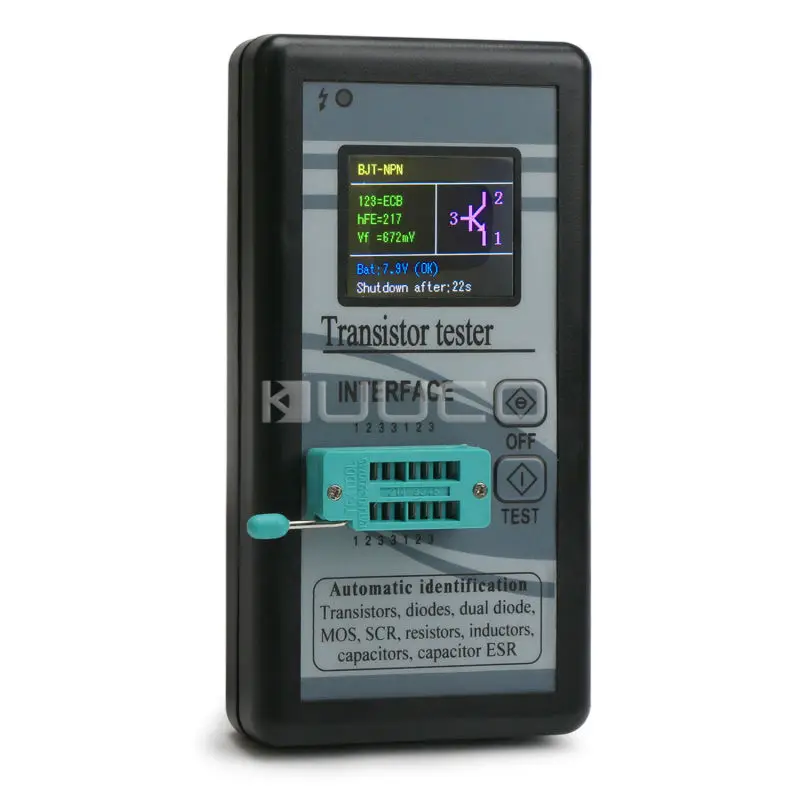 Многофункциональный транзисторный тестер для