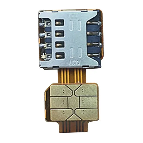 MICRO SIM Гибридный двойной sim-карты Micro SD адаптер для Android удлинитель 2 нано Micro SIM адаптер для Xiaomi Redmi для телефона samsung - Цвет: MICRO SIM