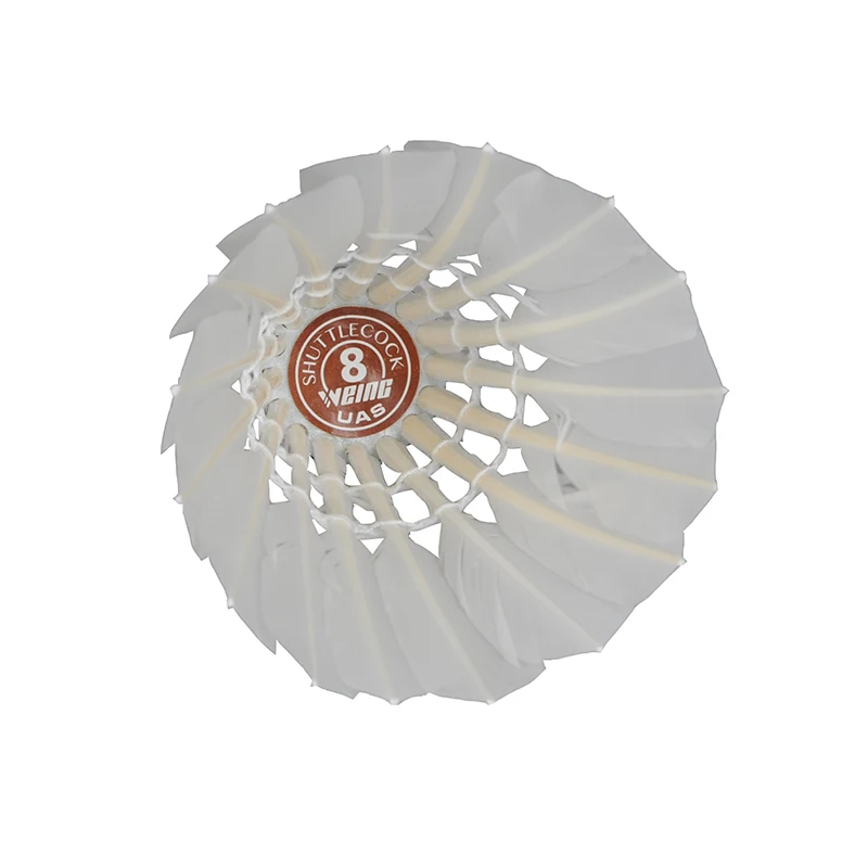 WEING 2018 Hot Sale 12PCS Badminton Shuttlecock Northeast Goose Curve Medium Rough Outdoor Sport | Спорт и развлечения