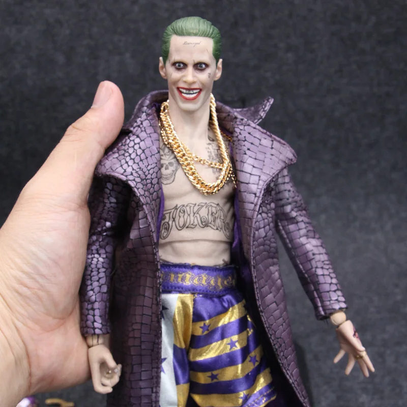 Сумасшедшие игрушки 1:6 DC Джокер Отряд Самоубийц с тканью фигурка ПВХ кукла аниме Коллекционная модель игрушки