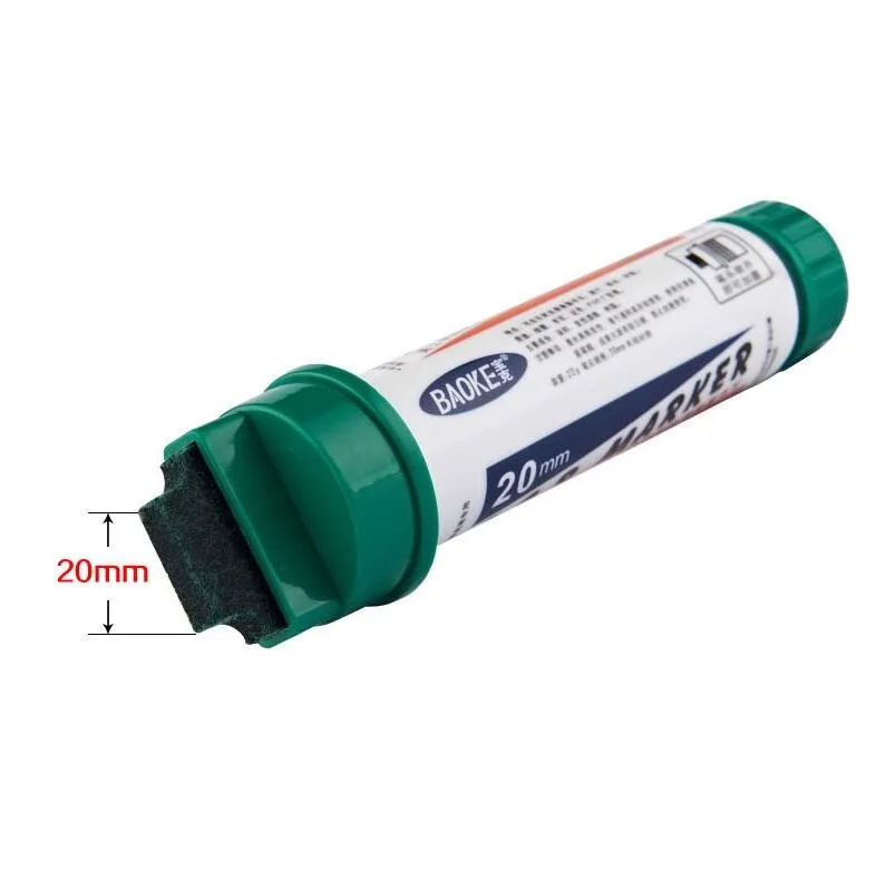 20 мм большая маркерная ручка постер для рекламы бумаги металла кожи стекла