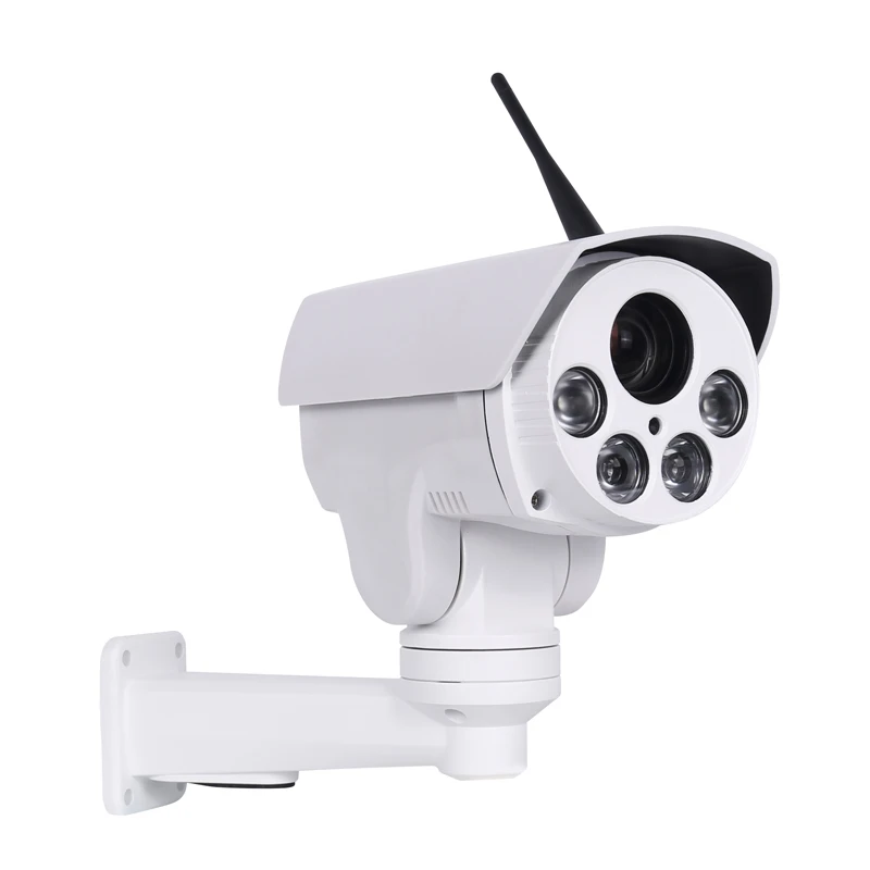 HD WI FI P2P открытый пуля 4X Оптический зум 2 8 12 мм объектив Мини PTZ AHD камера 4 шт.