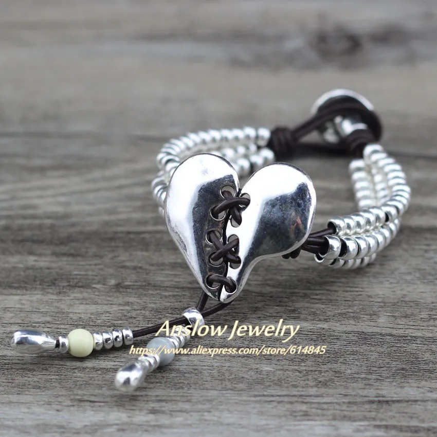 Anslow бренд высшего качества ручной работы творческий оригинальный дизайн сердце