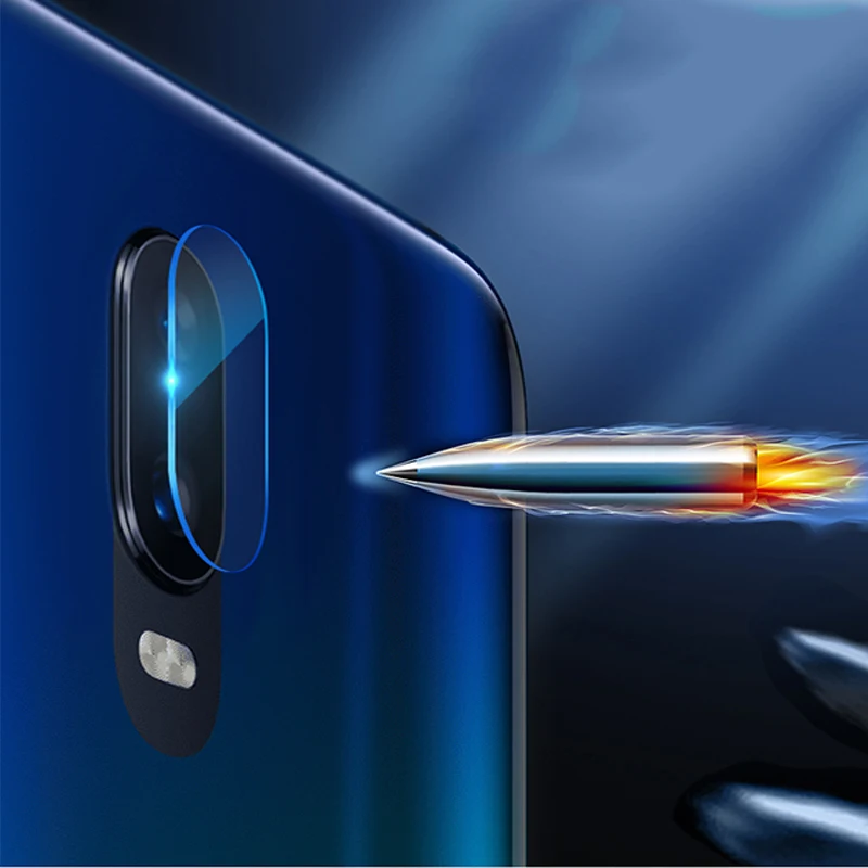 EXUNTON 2 шт объектив камеры закаленное стекло для OPPO F11 задняя камера Защита экрана