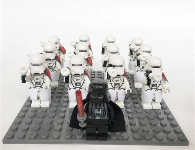 PG633 XH148 12 13 шт./лот Star Wars Rebels Storm Trooper 7668 Shadow clone Trooper Дарт Вейдер игрушка fig совместимый - Цвет: PG633 XH148 12
