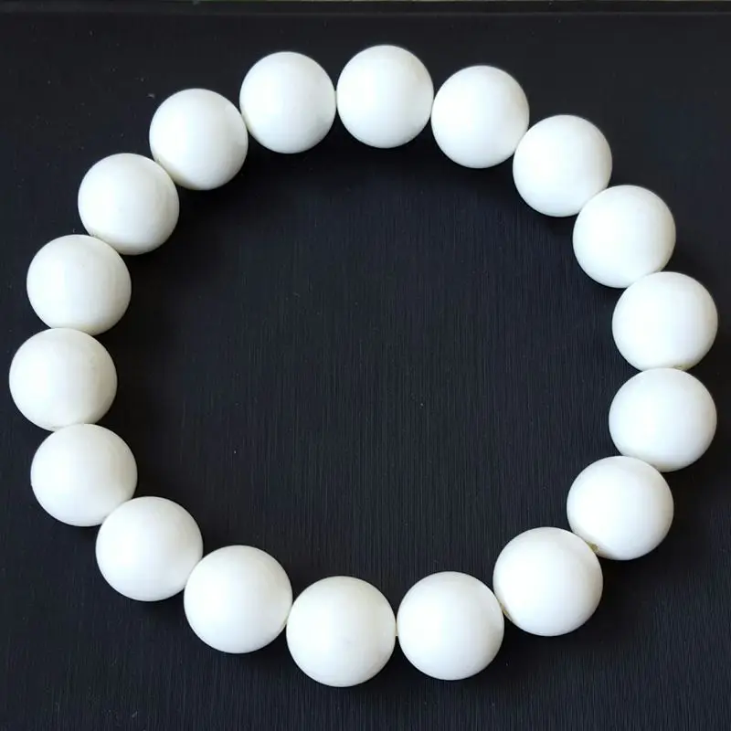 Natural AAA White Tridacna Bracelet 6-16mm Beads Jewelry Accessories Color Stone Bracelets for Women Men | Украшения и аксессуары