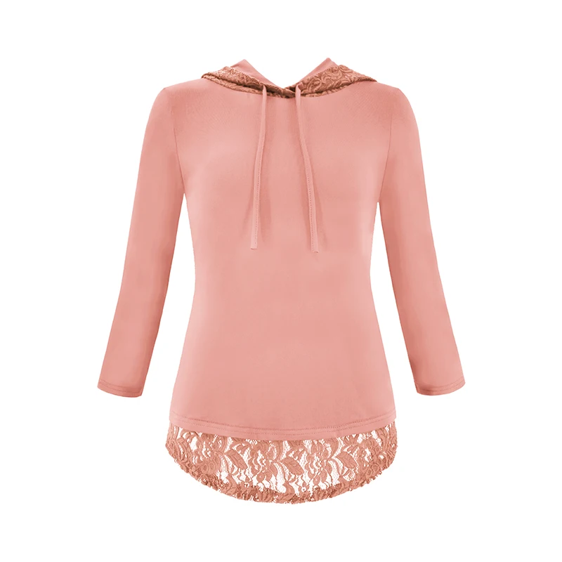 Женские топы с длинными рукавами Зимняя Повседневная рубашка женская футболка