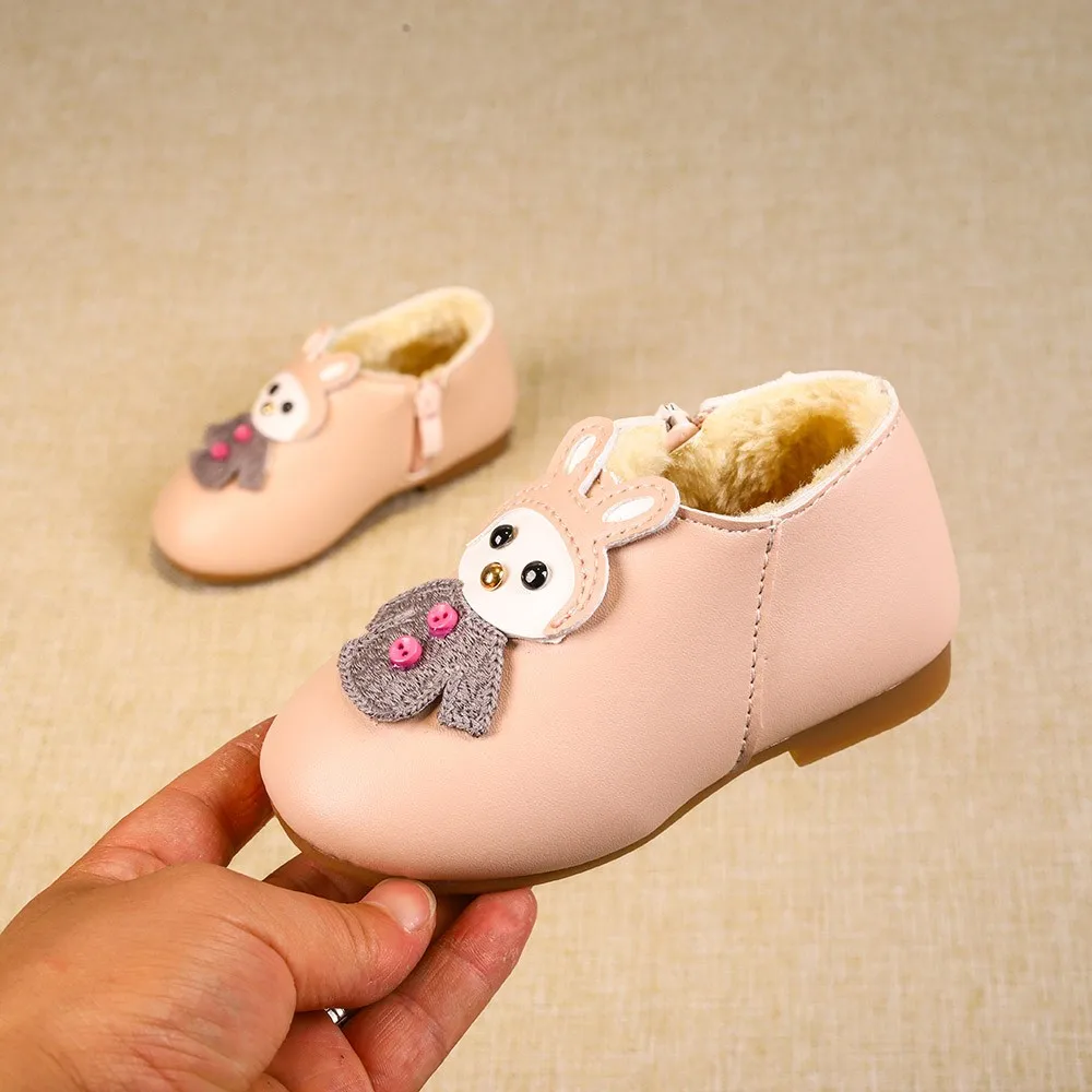 Детская обувь теплые кожаные спортивные короткие Ботинки Martin с рисунком для