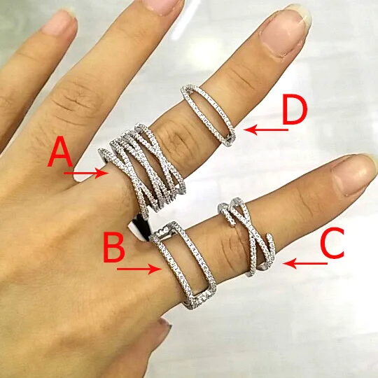 Janekelly дизайнерский Топ аксессуары модные уникальные манжеты браслет и кольцо