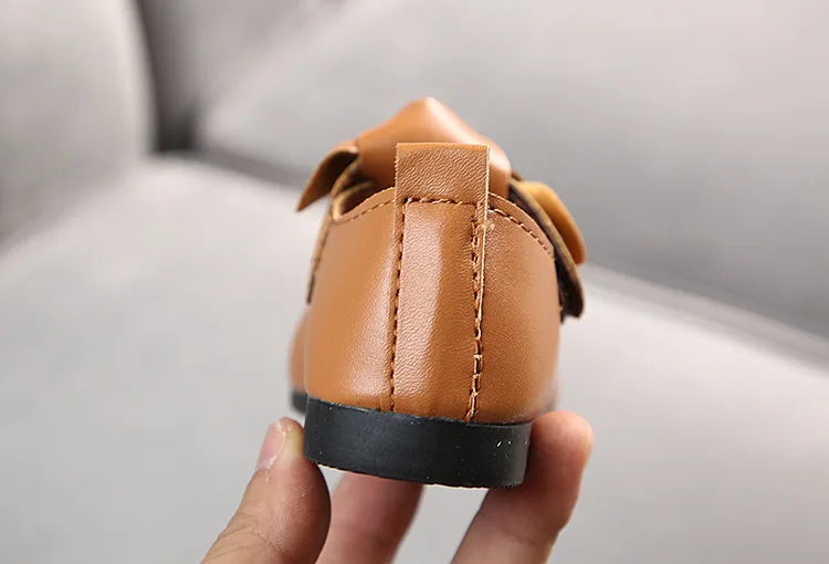 Baby Girls Party Princess Leather Shoes Flat School Shoes Wedding Bow Toddler Kids Dress Shoes 1 2 3 4 5 6 7 8 9 10 11 12 Years
