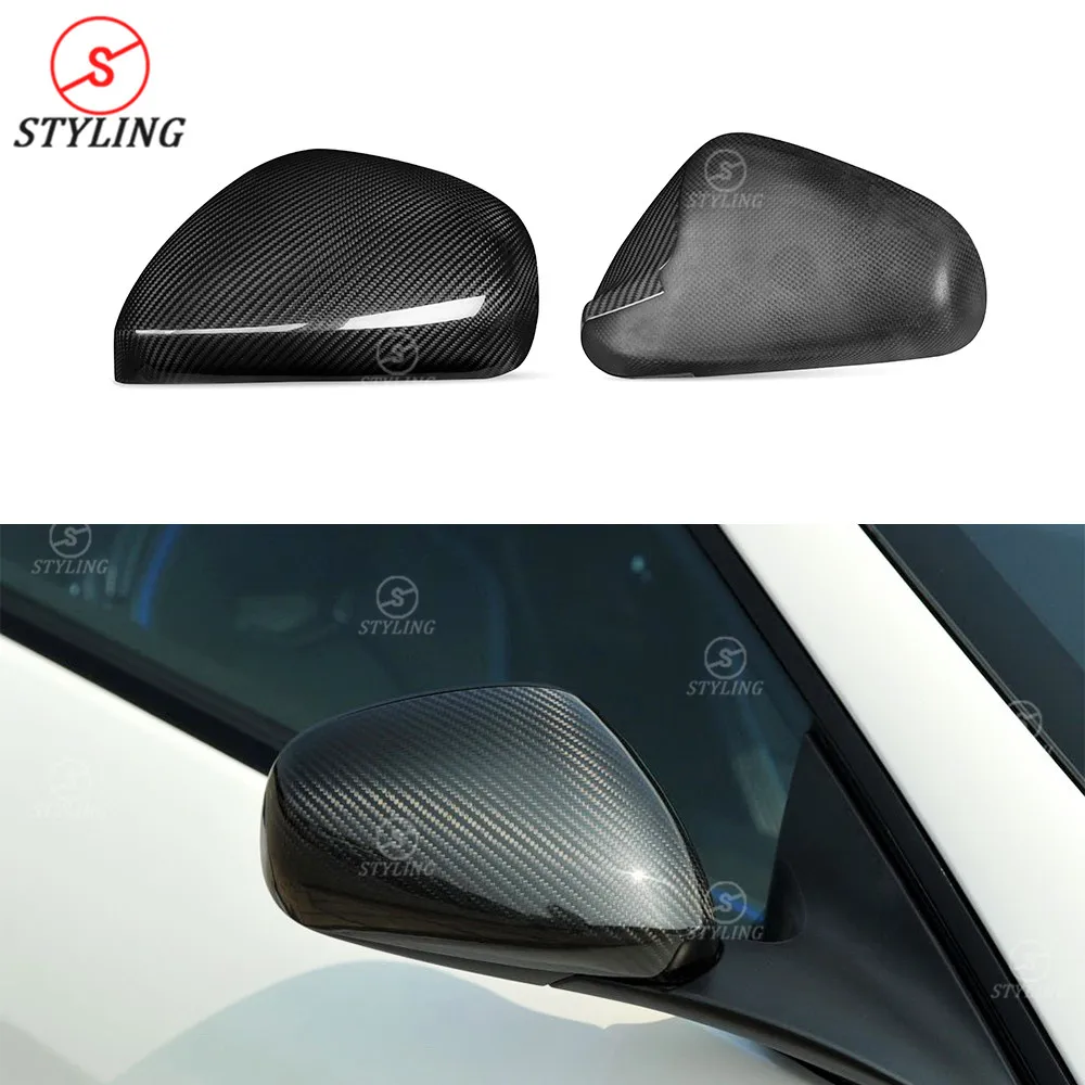 

For Quattroporte Mirror Cover For Maserati GT GC 2007 2008 2009-2013 Gran Cabrio Gran Turismo Dry Carbon Rear View Mirror Cover