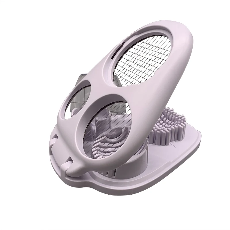 

3 In 1 Multi-Boiled Egg Slicers Cutter Multifunction Stainless Steel Slicer Wedger Dicer Tool E2S