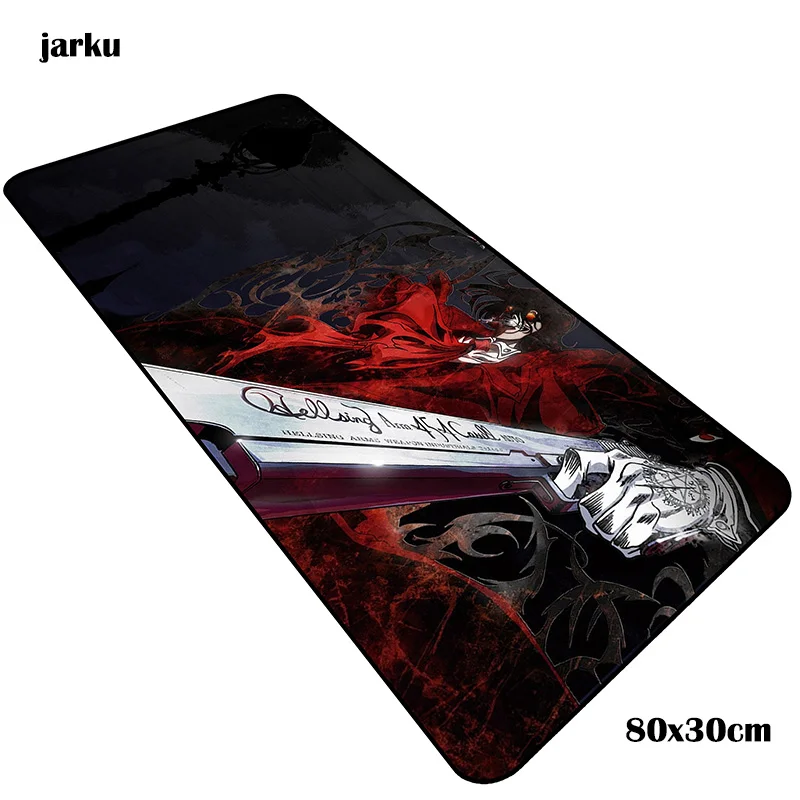 size 800x300x3mm Hellsing коврики 800x300x3 мм массовый узор игровой коврик для мыши большая клавиатура Коврик для мыши милый ноутбук аксессуары для геймеров коврик для мыши - Цвет: size 800x300x3mm