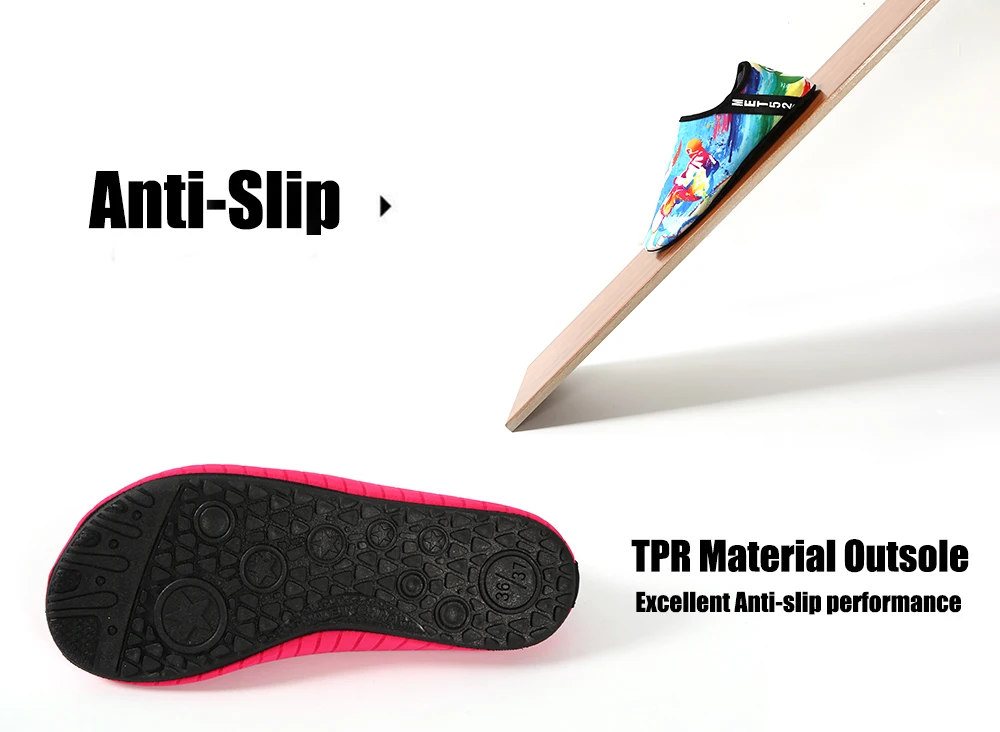 Мужчины и женщины пара aqua обувь быстрое высыхание восходящий пляжные бассейн