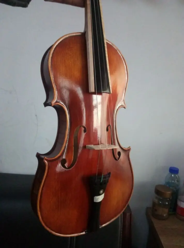 Скрипка в стиле барокко Полная ручная работа искусственная скрипка 4/4
