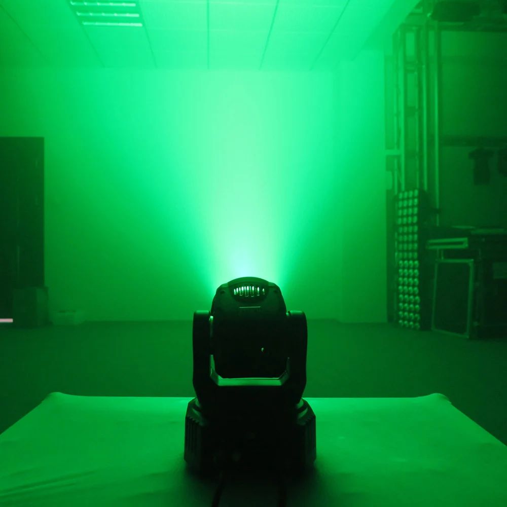DMX512 Дискотека KTV Клубные вечерние мини 12 светодиодов 40 Вт RGBW мыть с вращающейся подвижной головкой сценический светильник 7/13 каналов с Reomote управлением