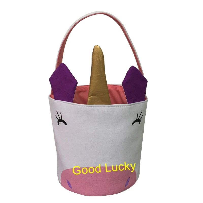 50 шт./партия пасхальные корзины с единорогом |