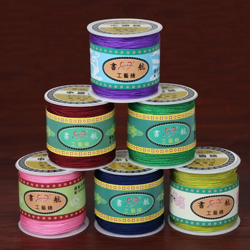 Лидер продаж Высококачественная Нефритовая леска 0 8 мм 22 цвета на выбор 100