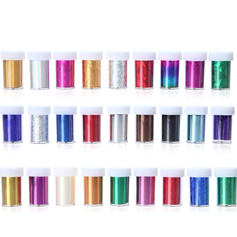 1 рулон звездная Фольга для ногтей голографический стикер наклейка