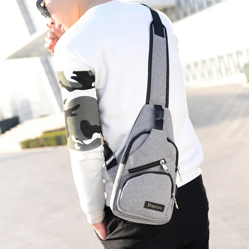 Сумка на грудь роскошная зарядка через usb повседневные мужские сумки плечо сумка