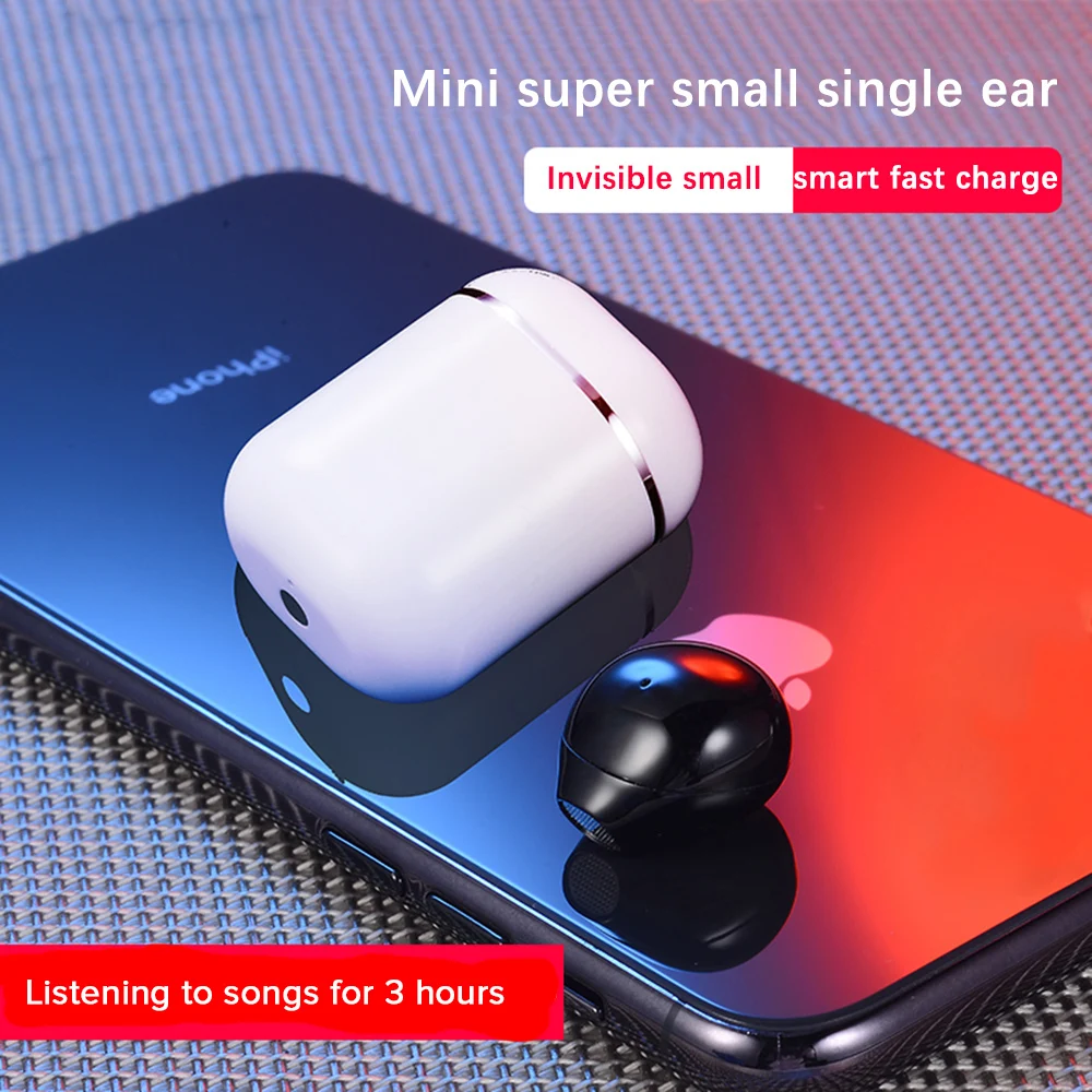 TWS Mini X20 Bluetooth наушники беспроводные с зарядным чехлом стерео портативная