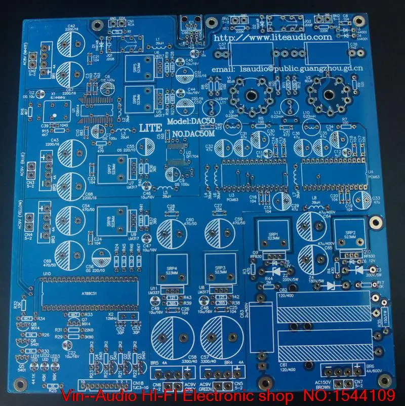 1 шт. DAC 50 декодеры PCM63 пустая накладка на камеру шины выходной чип 6922 бесплатная