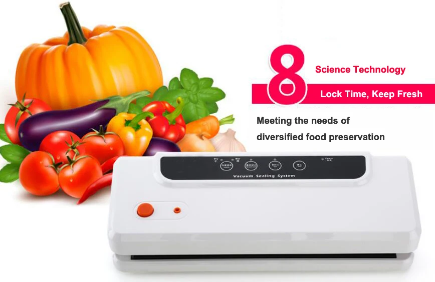 10 шт подарок автоматическая вакуумная упаковочная машина для пищевых продуктов герметичная Коммерческая вакуумная упаковочная машина для пищевых продуктов