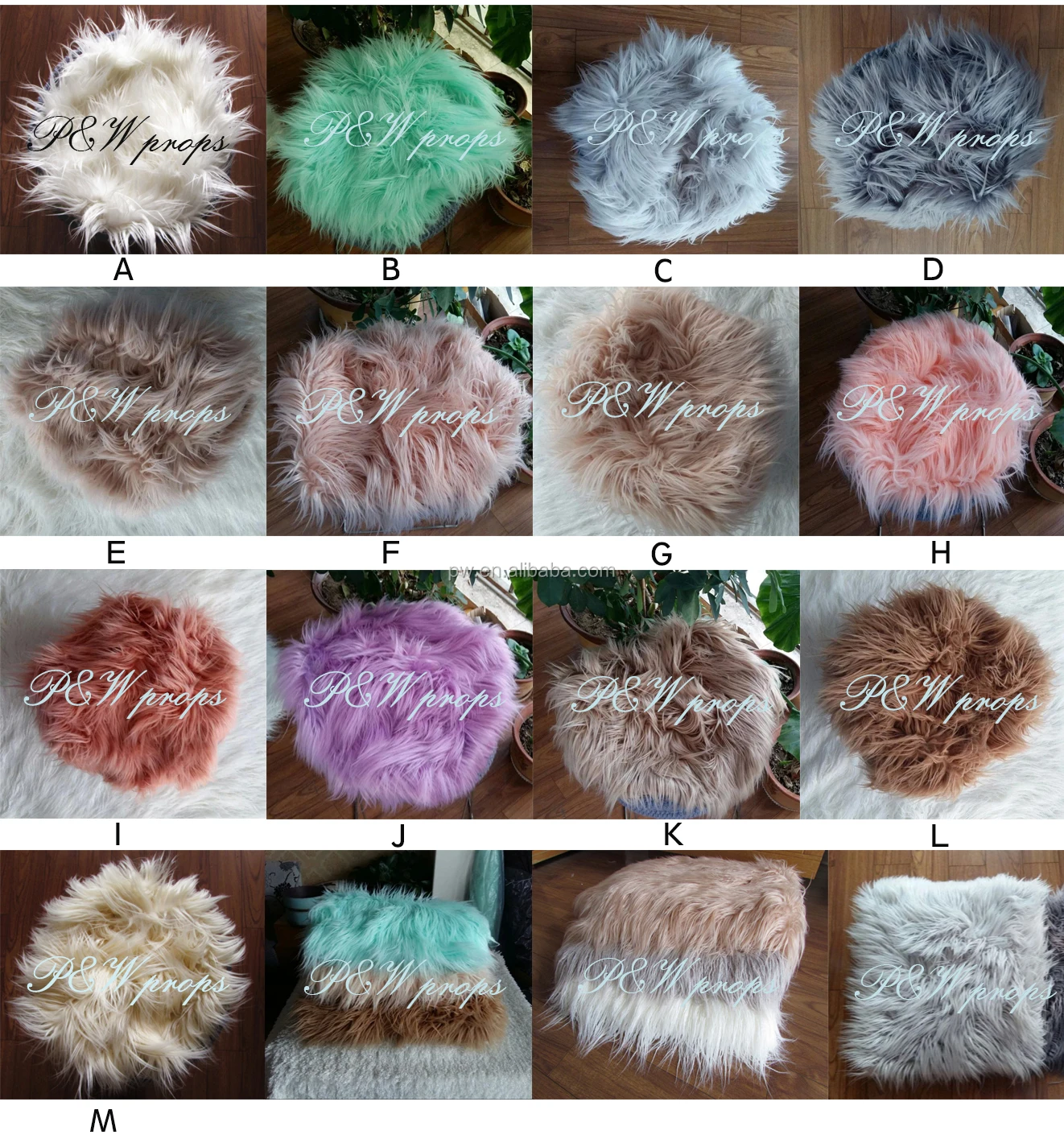 Faux Fur flocati меховой ковер корзина для новорожденных одеяло фон для фотосъемки реквизит Детские фото фон