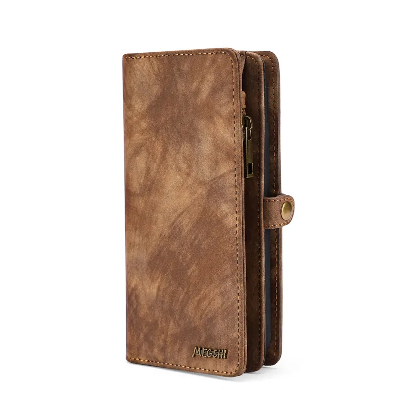 Ретро кошелек на молнии Флип кожаный чехол для Google Pixel 4/4 XL отделения визитных