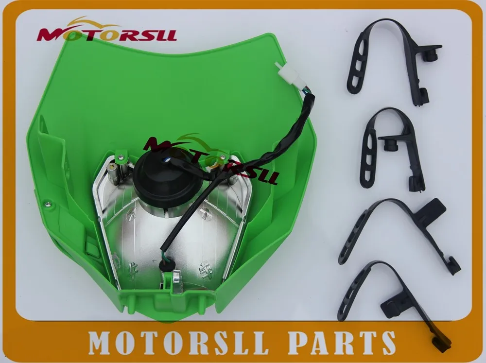 Motorcycle Dirt Bike Motocross Supermoto Universal Headlight With For KTM SX F EXC XCF SMR Headlamp old model |