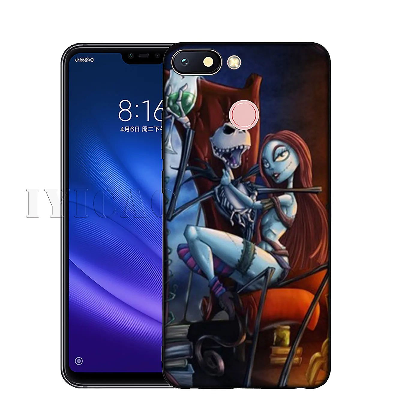 IYICAO кошмар Тим Бертон Хэллоуин Джек Мягкий силиконовый чехол для Xiaomi Redmi K20 8A 7A 6A 5A