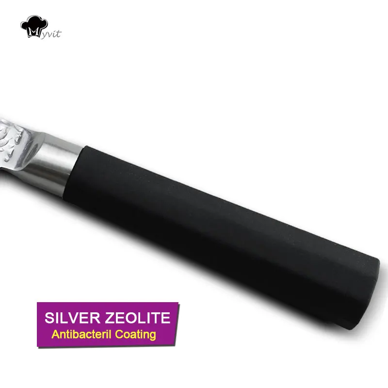 Myvit кухонный нож из нержавеющей стали Santoku Профессиональный японский нож для очистки фруктов x30cr14 ножи для овощей инструмент для приготовления пищи