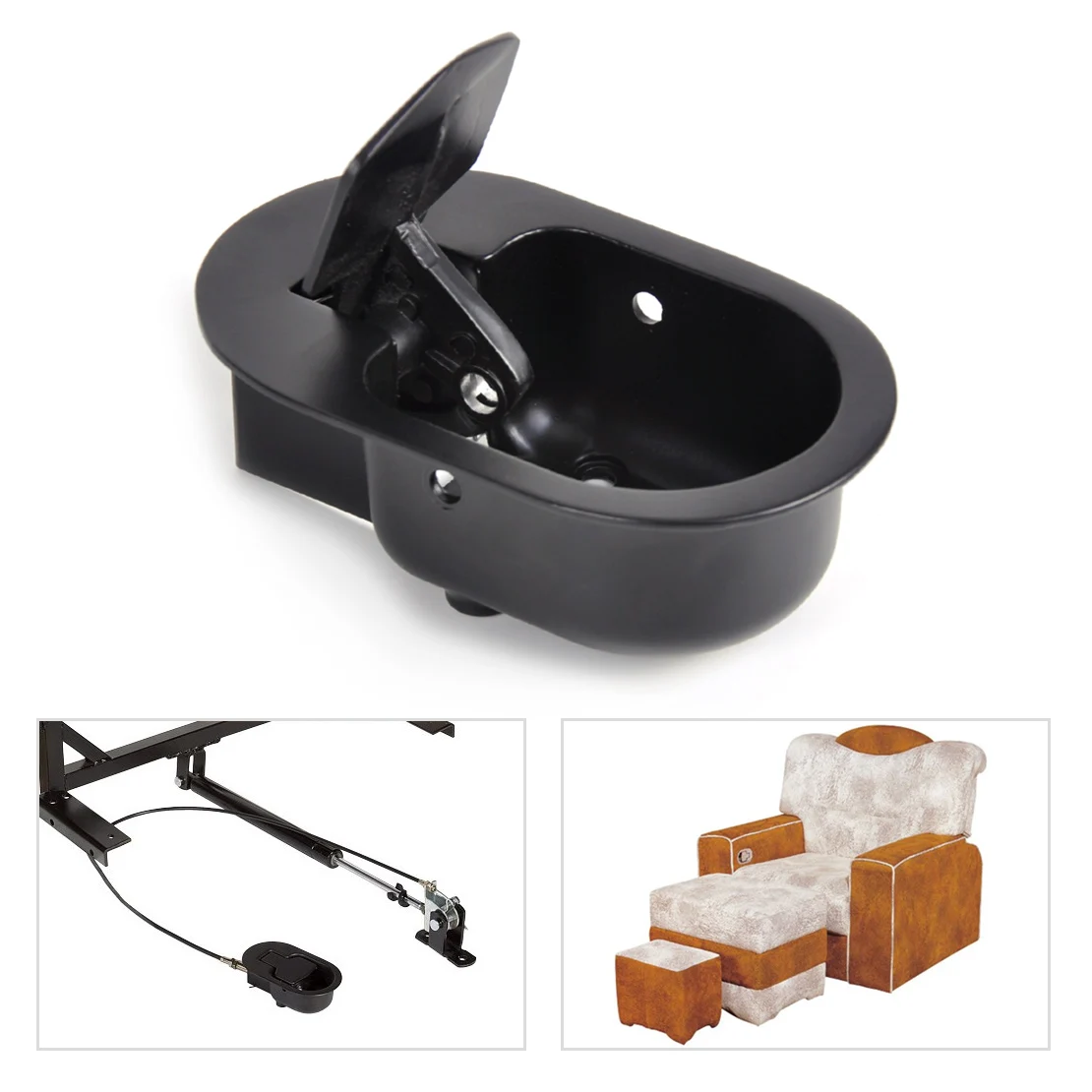 LETAOSK прочное кресло с откидывающейся спинкой диванное рычагом сменная ручка