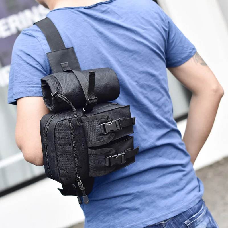 Multi-function Tool Sat Bag Riding Water Bottle Pockets Travel Male Package Lumbar Road Submarine | Багаж и сумки