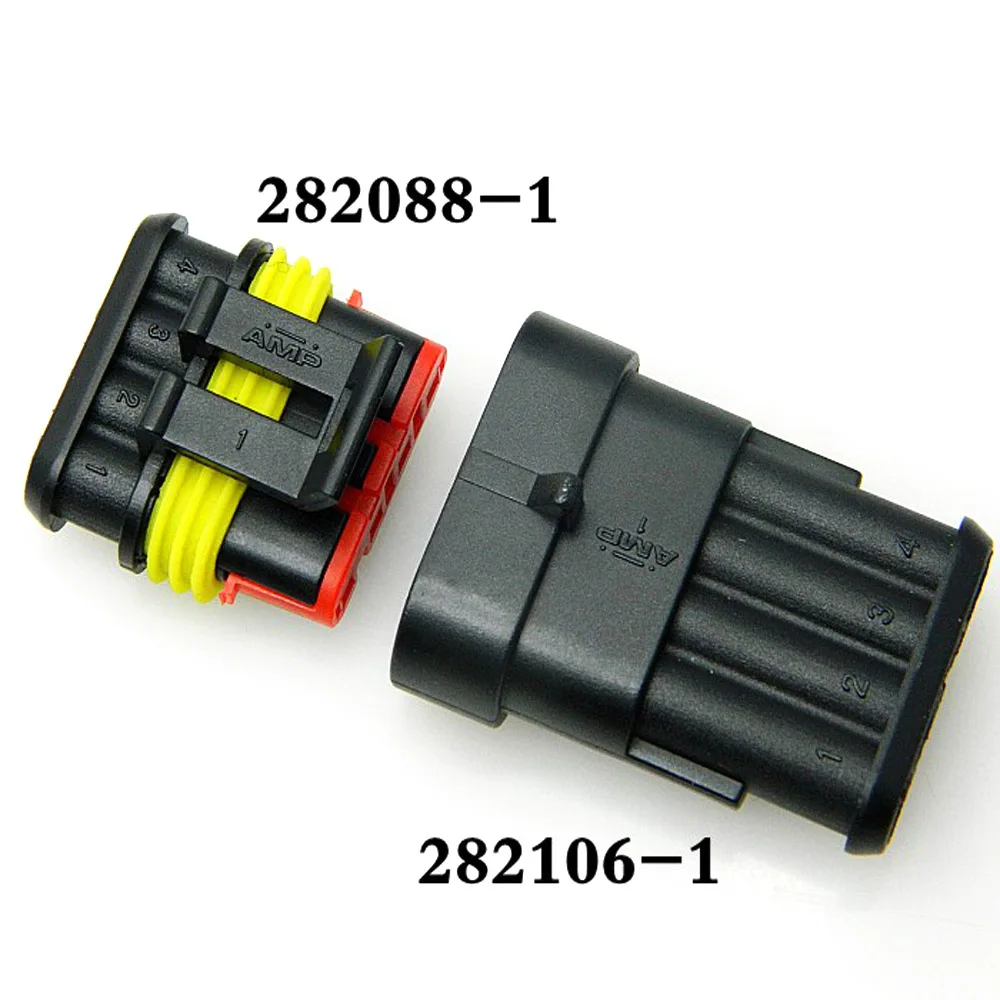AMP/TE 1/2/3/4/5/6 штырьковые HID автомобильные мужские и женские водонепроницаемые