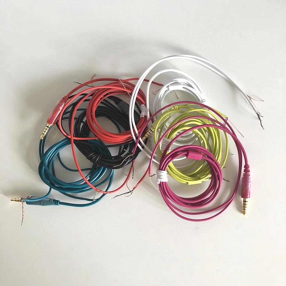 

Repair Replacement DIY Noise canceling Earphone 5 Pole 3.5mm Jack Audio cable wire for SONY MDR-NW750N NC31E NC033 NC750